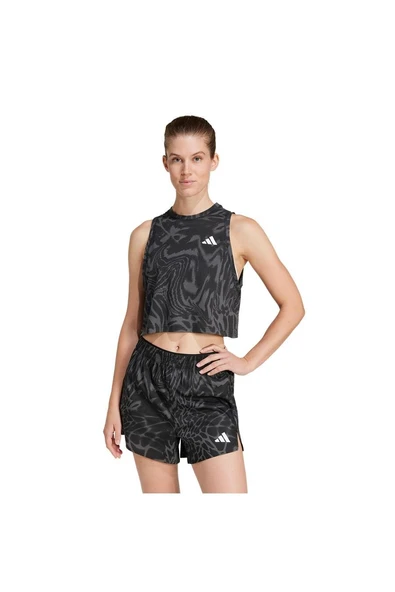 adidas Kadın  Siyah  ATLET WE MIN AOP TANK JE6153 - 2