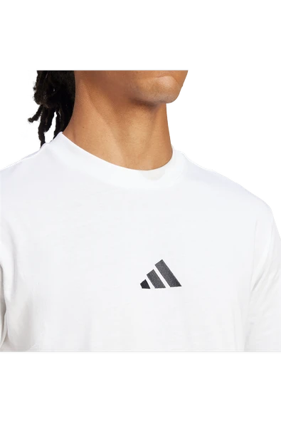 adidas Kadın  Beyaz  T-Shirt M SL SJ T JF1092 - Resim 6