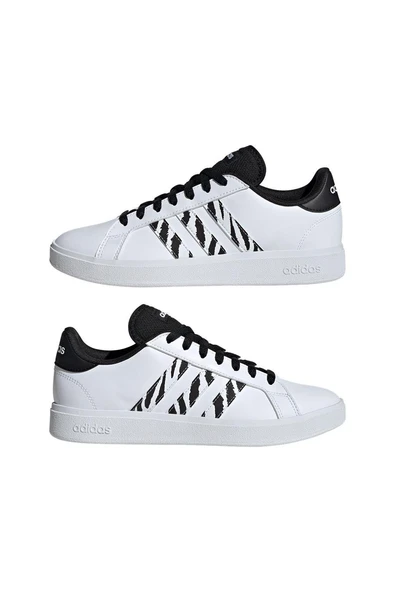 adidas Kadın GRAND COURT BASE 2.0 Ayakkabı JS2889 - Resim 10