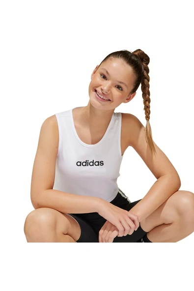 adidas Çocuk  Beyaz  ATLET JG LIN TK 160 JC9734 - 5