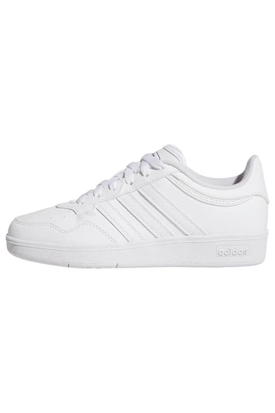 adidas Unisex Çocuk  Beyaz  Yürüyüş Ayakkabısı HOOPS 4.0 J JI3470 - Resim 12