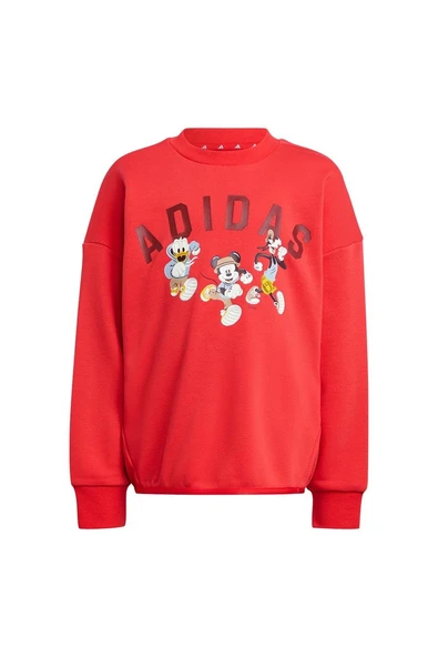 adidas Unisex Çocuk  Kırmızı  BEBEK ESOFMAN TAKIMI LK DY MM SWTJOG JN6101 - Resim 11