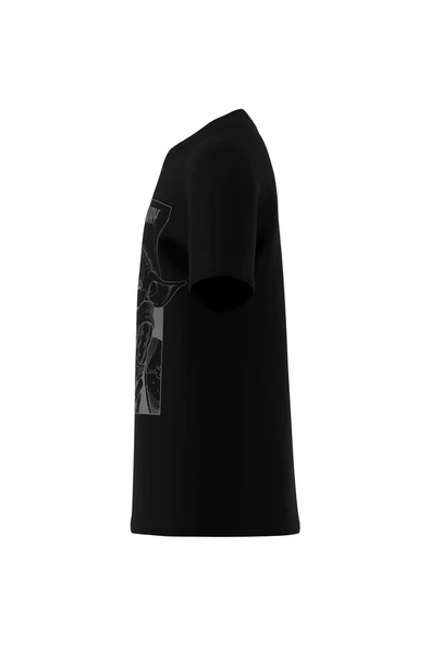 adidas Siyah Unisex Çocuk   T-Shirt J SW MNDO GFX T JD4547 - Resim 10