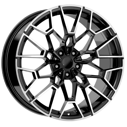 R1 Wheels 19 inç 5*112 ET30 Parlak Siyah Jant Takımı (J-3513)