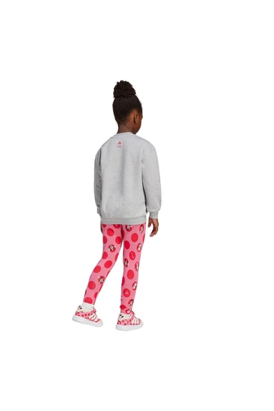 adidas Gri Çocuk   Eşofman LG DY MI JOG JF3645 - 5