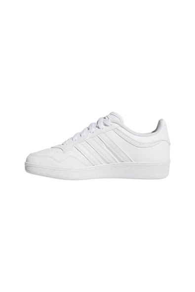 adidas Unisex Çocuk  Beyaz  Yürüyüş Ayakkabısı HOOPS 4.0 J JI3470 - Resim 5
