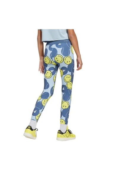 adidas G SMI LEG Unisex Çocuk Tayt JJ3078 - 4