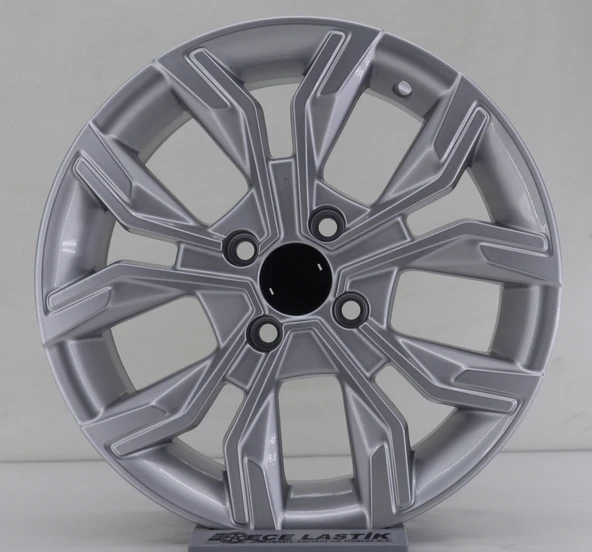 R1 Wheels 15 inç 4*100 ET35 Metalik Gri Jant Takımı (J-1045)