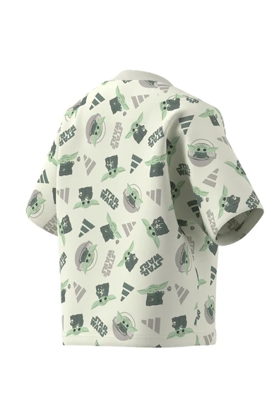 adidas Çocuk  Beyaz  T-Shirt LK SW MNDO T JD4555 - 10