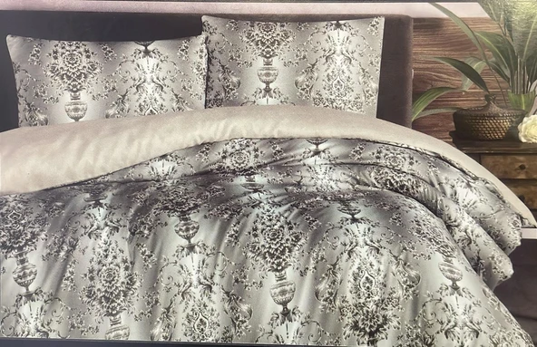 Maxstyle Crystal Saten Nevresim Çift Kişilik Aline