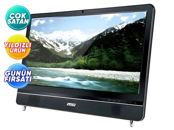 MSI Wind Top AE2400 All in One PC 8 GB RAM 256 GB SSD (Yenilenmiş Ürün)