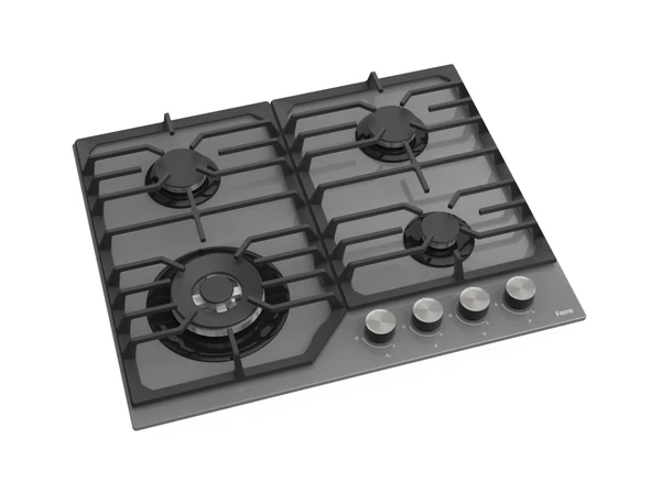 Ferre Flowart NT Asimetrik Seriisi 3'lü Gri Ankastre Set ( QBL62CPR-NT028-D079 ) - 6