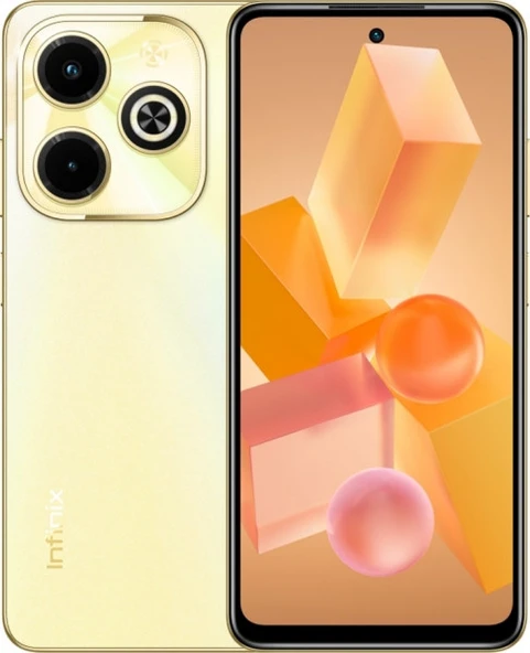 Infinix Hot 40i 4 GB + 4 GB 128GB Gold (İthalatçı Türkiye Garantili)