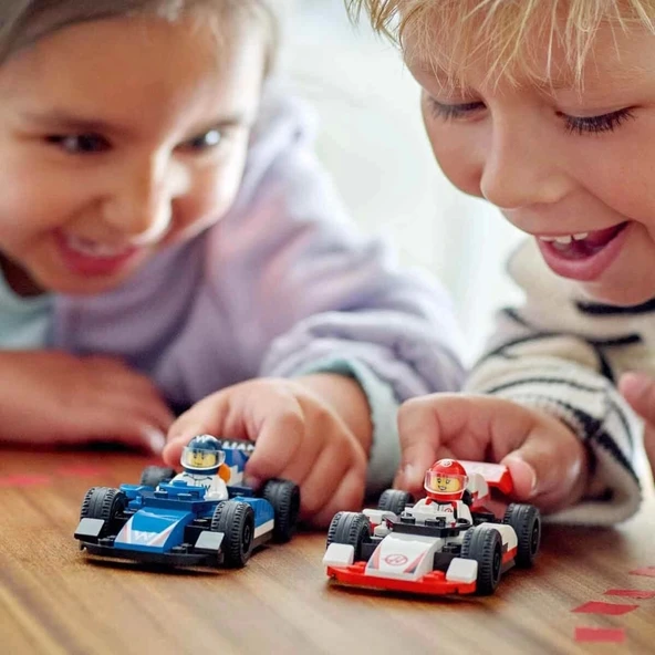 Nessiworld LEGO City F1 Williams Racing ve Haas F1 Yarış Arabaları 60464 - 4