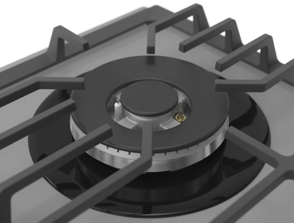 Ferre Flowart NT Asimetrik Seriisi 3'lü Gri Ankastre Set ( QBL62CPR-NT028-D079 ) - Resim 5