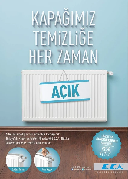 ECA PANEL RADYATÖR 500x1200 PKKP TİP 22