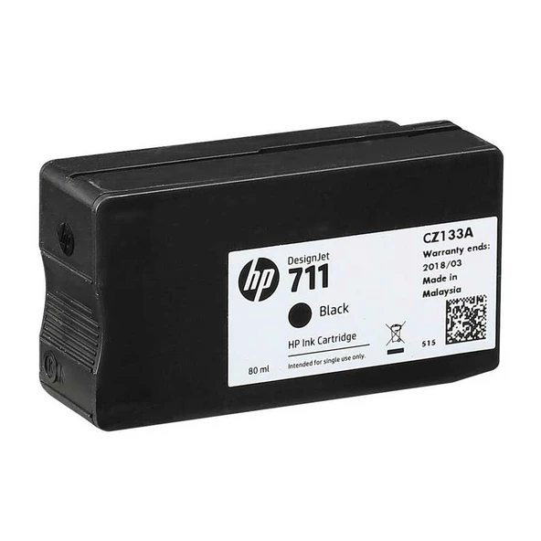 Hp CZ133A (711) Orjinal 80 ml Siyah Kartuş - Resim 2
