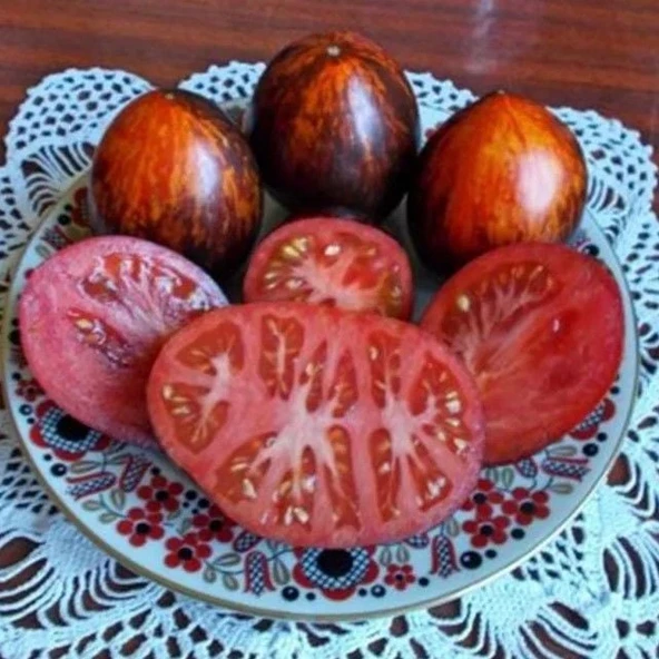 Siyah Kırmızı Gargamel Domates Tohumu (15 tohum) - Resim 2