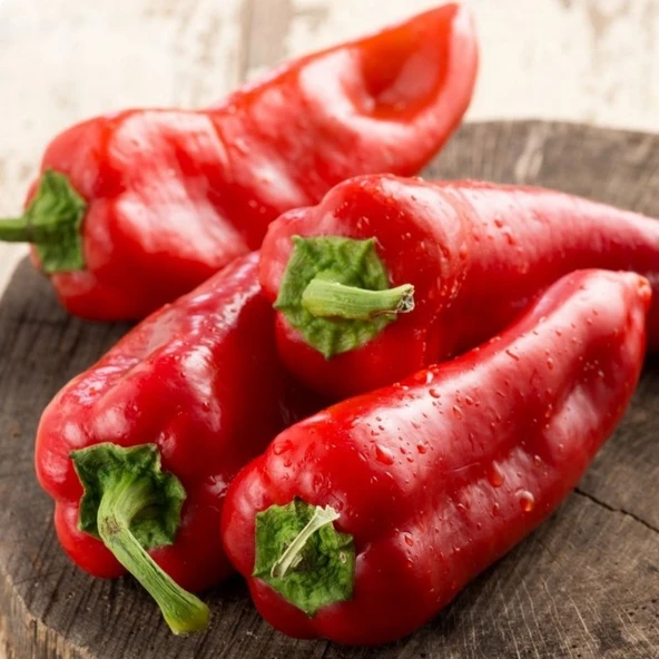 Yüksek Verimli Burç Tatllı F1 Kapya Biber Tohumu (10 tohum)