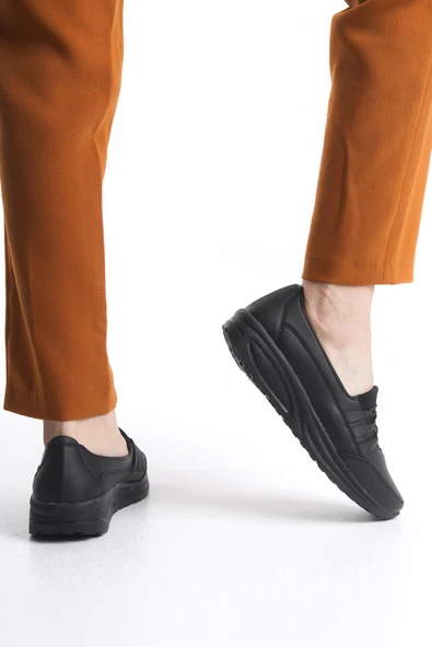 Kadın Bağcık Detaylı Comfort Ayakkabı Rahat Taban Ortopedik Ayakkabı - Resim 7