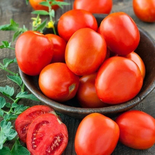 Ata Tohum Geleneksel Roma Organic Domates Tohumu(20 Tohum)
