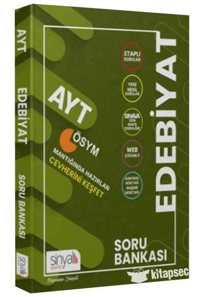 AYT Edebiyat Soru Bankası Sinyal Yayınları