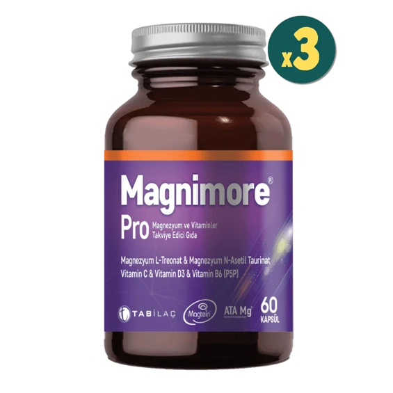 Magnimore Pro 90 Kapsül 3 Adet