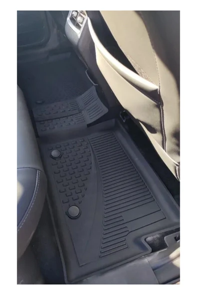 Sahler Chery Tiggo 7 Pro / Max 2022+ Uyumlu 4.5D Premium Havuzlu Paspas ve Liner Marka 3D Bagaj Havuzu - 5