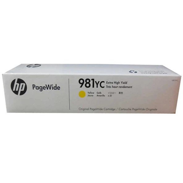 Hp L0R19YC (981YC) Sarı Orjinal Kartuş