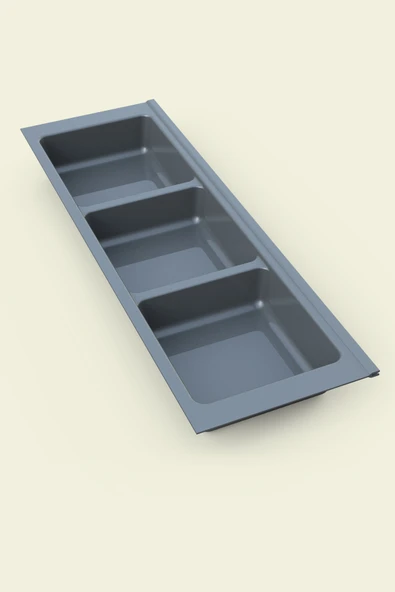 Çekmece Içi Kaşıklık Ve Bıçaklık Düzenleyici  Antresit, 114x48 Yandan Ve Boydan 4Cm Kesilebilir - 8