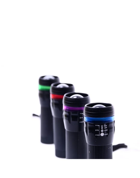 Şeritli Zoom Odaklı EL Feneri Bigem Bm-310 - 3