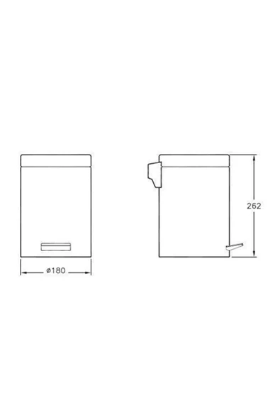 Vitra Marka: Arkitekta A44054 Paslanmaz Çöp Kovası, 3 Litre Kategori: Hobi Makineleri Ve Aksesuarla - 2