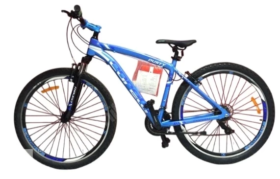 Corelli Dusty 1.1 V Fren Shimano 21 Vites 27,5 Jant Dağ Bisikleti Turkuaz Lacivert Beyaz 20 Kadro