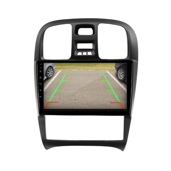 Hyundai Sonata Araç Multimedya Android Ekran Carplay Double Teyp 2+32 9" 04-05 Black BLUEWAY - Resim 4