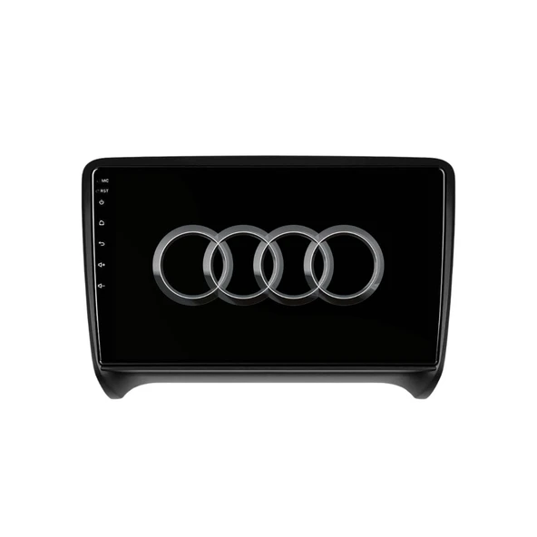 Audi TT Araç Multimedya Android Ekran Carplay Navigasyon Cihazı Double Teyp 2+32 9" 06-14 Black BLUEWAY
