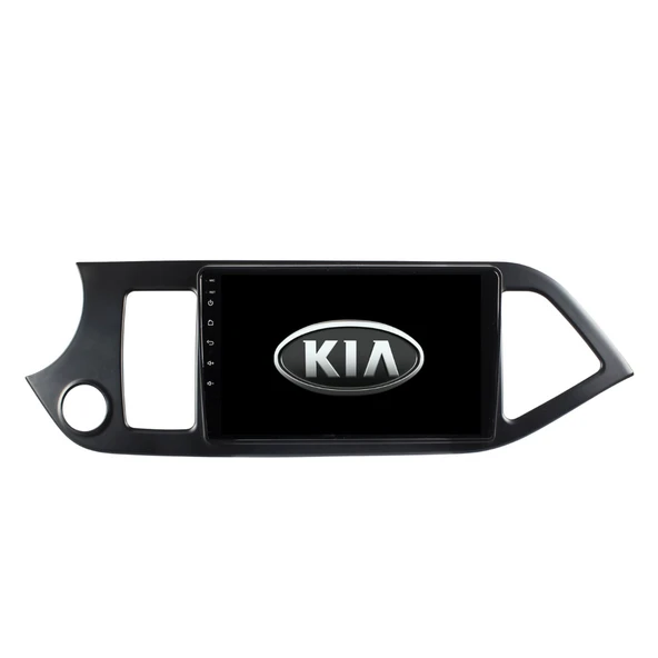 Kia Picanto Araç Multimedya Android Ekran Carplay Navigasyon Double Teyp 2+32 9" 11-16 Black BLUEWAY - 1