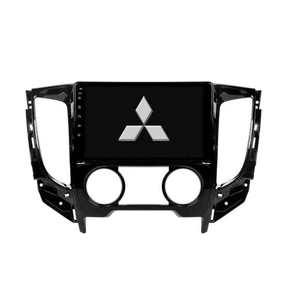 Mitsubishi L200 Araç Multimedya Android Ekran Carplay Navigasyon 2+32 9" 15-21 Analog P.Black BLUEWAY