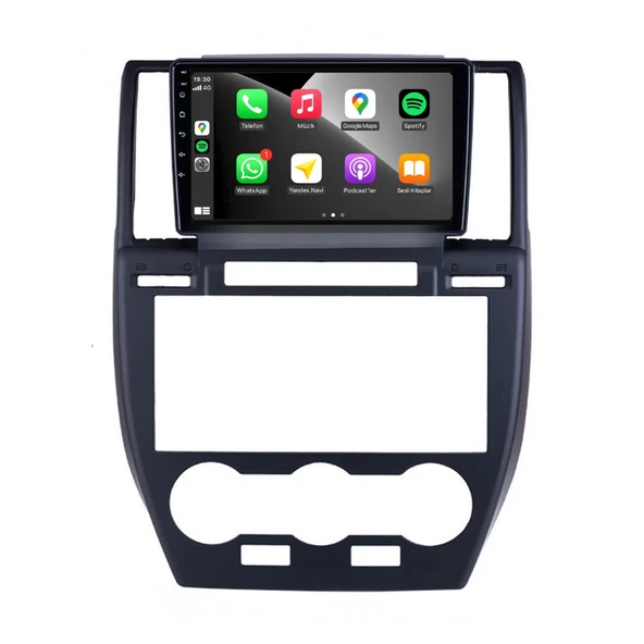 Land Rover Freelander 2 Araç Multimedya Android Ekran Carplay Double Teyp 2+32 9" 07-12 Black BLUEWAY - 2