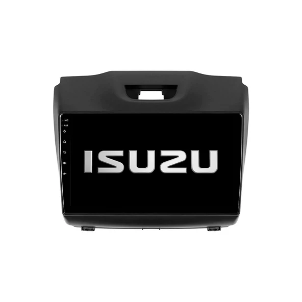 Isuzu D-Max Araç Multimedya Android Ekran Carplay Navigasyon Double Teyp 2+32 9" 12-19 Black BLUEWAY