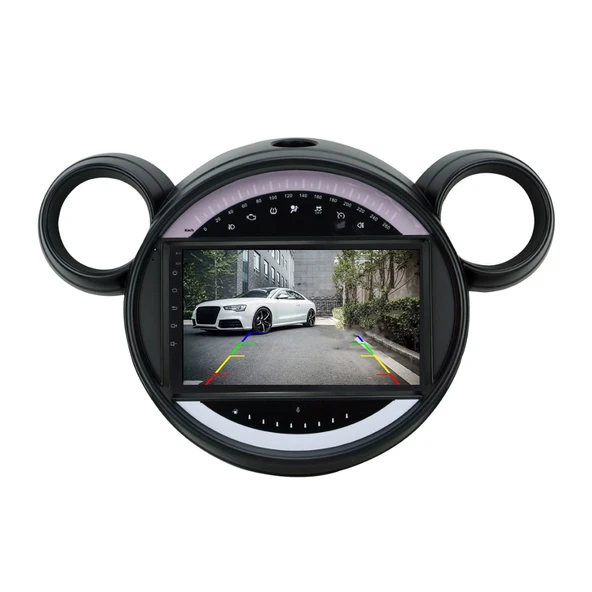 Mini Cooper Araç Multimedya Android Ekran Carplay Navigasyon Double Teyp 2+32 9" 11-15 Black BLUEWAY - 4