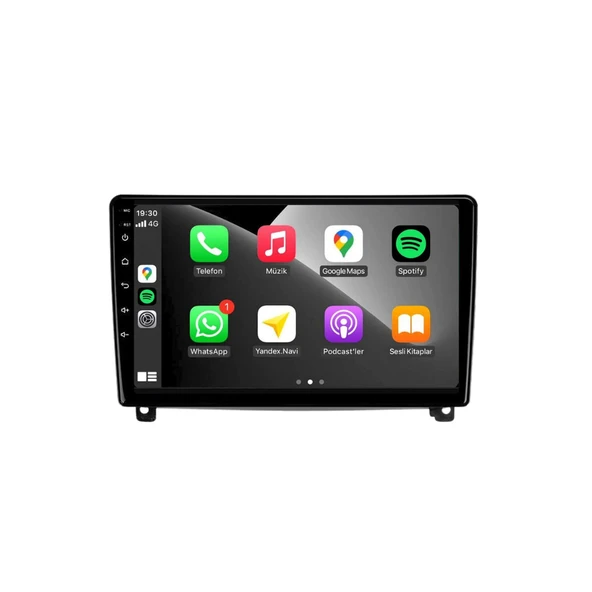 Peugeot 407 Araç Multimedya Android Ekran Carplay Navigasyon Double Teyp 2+32 9" 05-10 Black BLUEWAY - 2