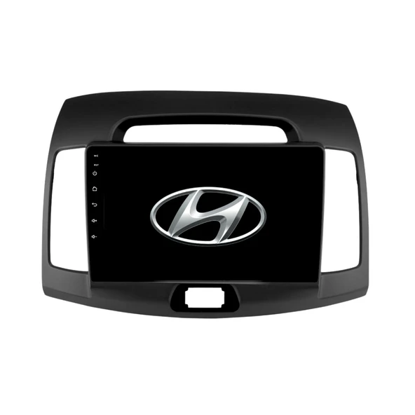 Hyundai Elantra Araç Multimedya Android Ekran Carplay Double Teyp 2+32 9" 06-09 Black BLUEWAY
