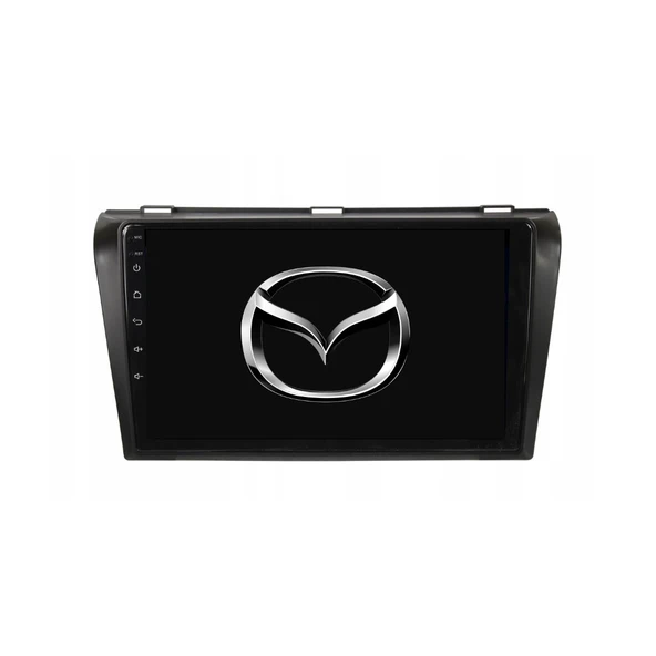 Mazda Mazda 3 Araç Multimedya Android Ekran Carplay Navigasyon Double Teyp 2+32 9" 04-09 Black BLUEWAY
