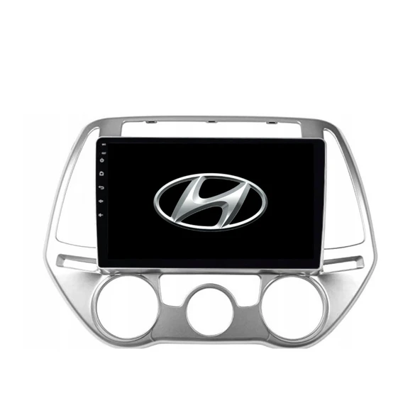 Hyundai i20 Araç Multimedya Android Ekran Carplay Double Teyp 2+32 9" 13-14 Düz Analog Silver BLUEWAY ürün görseli 1