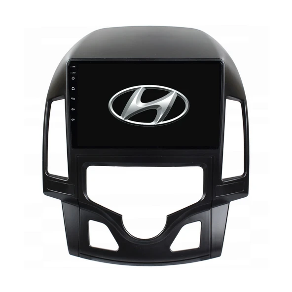 Hyundai i30 Digital Araç Multimedya Android Ekran Carplay Double Teyp 2+32 9" 08-11 Black BLUEWAY ürün görseli 1