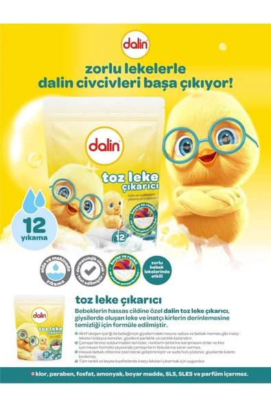 Dalin Leke Çıkarıcı Toz 2 x 500 gr - 3