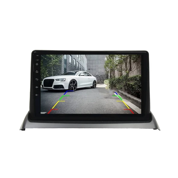 Renault Clio Classic Araç Multimedya Android Ekran Carplay Double Teyp 2+32 9" 98-05 Black BLUEWAY - Resim 4