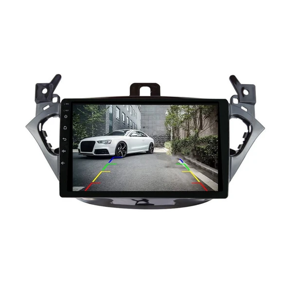Opel Corsa E Araç Multimedya Android Ekran Carplay Double Teyp 2+32 9" 14-19 P.Black BLUEWAY - Resim 3