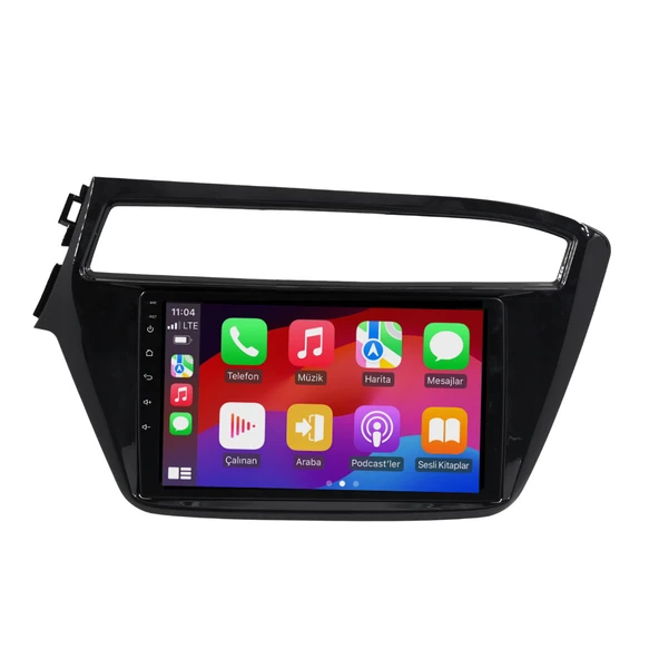 Hyundai i20 Araç Multimedya Android Ekran Carplay Double Teyp Navigasyon 2+32 9" 18-20 P.Black BLUEWAY - 2