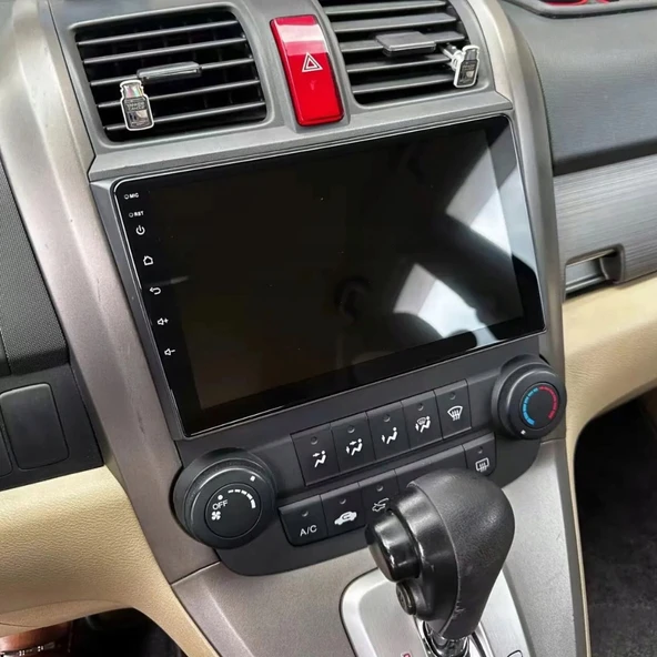 Honda Crv Araç Multimedya Android Ekran Carplay Navigasyon Double Teyp 2+32 9" 07-12 Black BLUEWAY - Resim 5